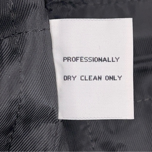 Medium Kenneth Cole Men’s Dark Grey/Black Wool Blend Peacoat Classic Lined Retro - Picture 14 of 14